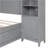 Full Size Wooden Bed With All-In-One Cabinet And Shelf-955220706