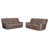 2 Pieces: Loveseat, Sofa est en rupture de stock