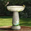 Chericka Concrete / Cement Pedestal Birdbath