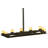 Midgley 12 - Light Glass and Steel Dimmable Square / Rectangle Chandelier