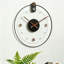 Horloges murales noires rondes-693182988