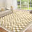 Washable Rugs for Living Room Modern Abstract Checkered Area Rugs Non Slip Carpet Indoor Stain Resistant Carpet for Dining Room Playroom Nursery-1742533892-1742533891