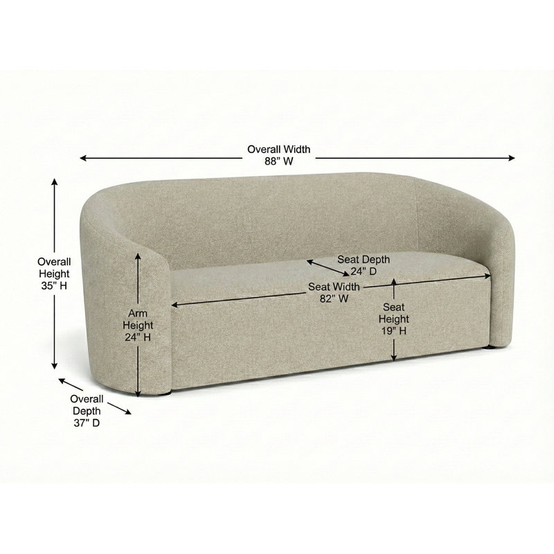 Serenity Sofa, Cream