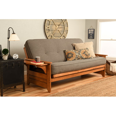 Johnte 82'' Wide Full Futon And Mattress