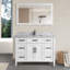 Meuble-lavabo simple avec miroir 48 po Lachine-33561665