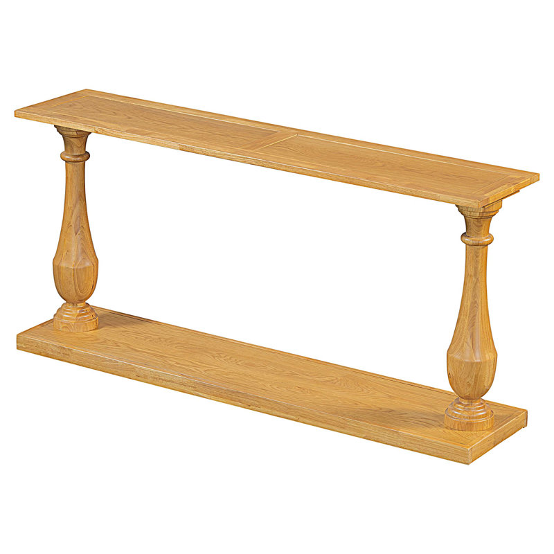 Console rétro avec design élégant, Naturel