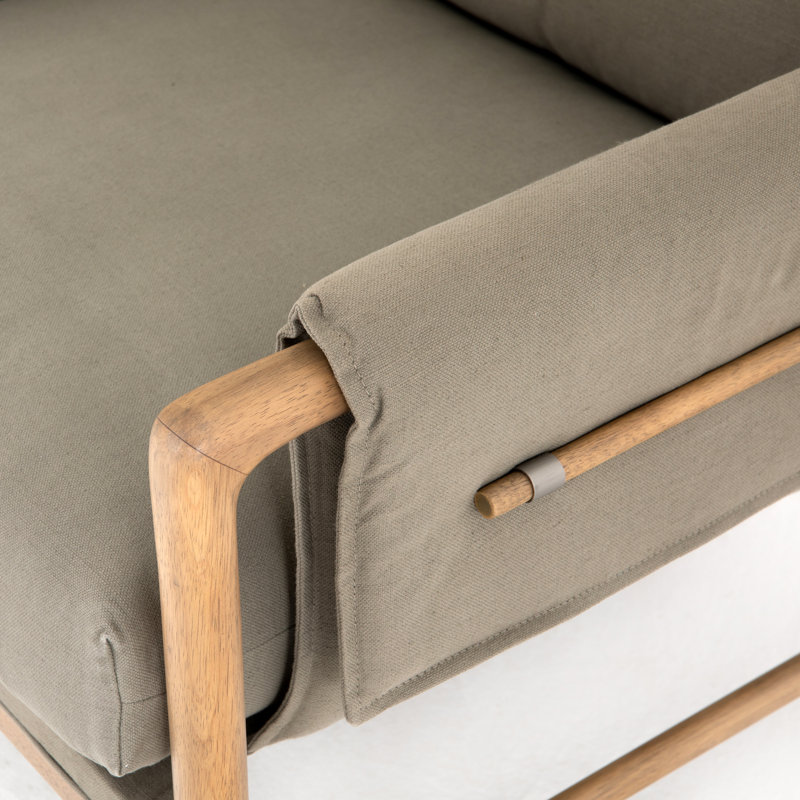Kodie 32.25" W Armchair, Olive