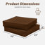 Coussins de siège d'extérieur 22x22x4-209723580-209723581-209723556