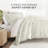 Patterned Ultra Soft 3 Piece Duvet Cover Set - Serenity-128498579-128498576
