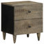 40cm W Metal Bedside Table