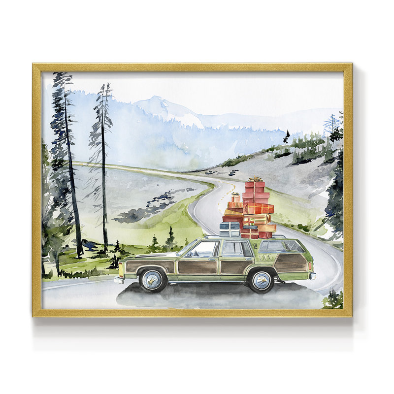 Holiday Vacation II -Framed Print - Restickable