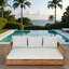 Canapé de patio 3 places avec coussin plus épais, coussins moelleux, coussins de pieds réglables et housses de coussin amovibles-652926265-652926264
