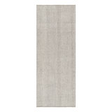 Hand Knotted Wool Area Rug in Gray