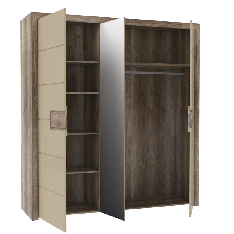Amuel Manufactured Wood Wardrobe