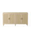 Buffet 70 po en rotin avec rangement