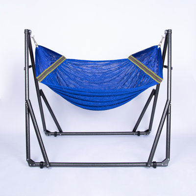 Chaise hamac et balançoire 2 en 1 avec support Kassab