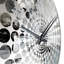 Winika - Horloge murale peinture abstraite-684508591