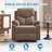 Latitude Run® Manual Rocker Recliner Chair for Adults With Massage Funcation-1644793264