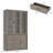 Thickened Wood Grain Dining Cabinet With Glass Door Cabinet + 3 Drawers-1704728390