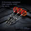 3 fléchettes Viper The Freak 22 Grammes-3723356