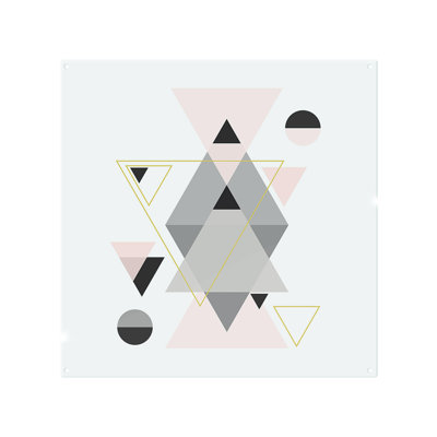 Geometric Triangles Splash Back