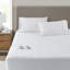 Protège-matelas électrique blanc chauffé pour grand lit-92449232