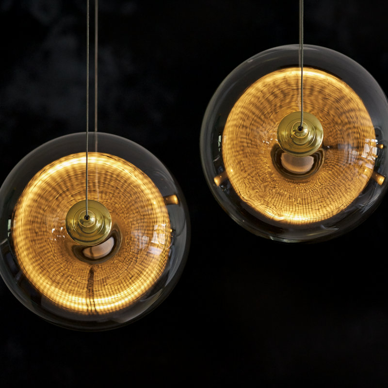 Otto 5 - Light Kitchen Island Globe Pendant