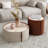 Nordic style circular coffee table