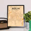 Berlin City Map - No Frame Print-1273127341