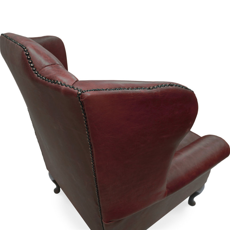 Dellaquila Upholstered Accent Chair, Red