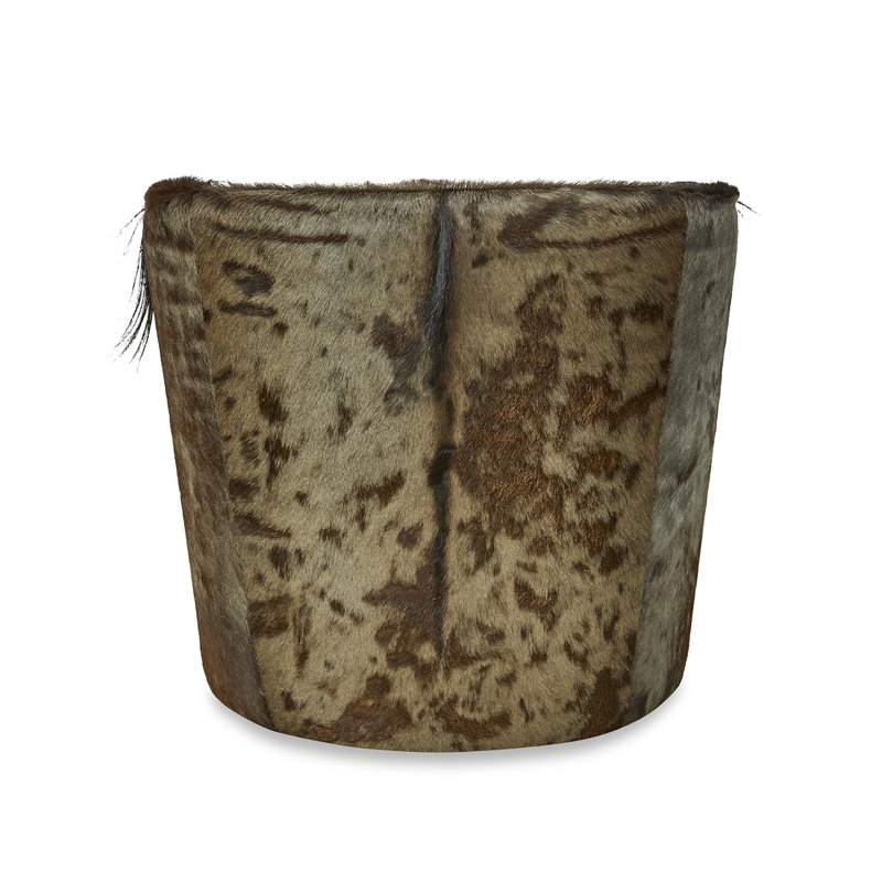 Genuine Wildebeest Hide Club Chair