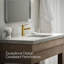 Robinet de lavabo pour salle de bain à poignée simple Elate, 1,2 gal / min-111140640
