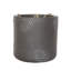 Leaf Embossed Hanging Cylinder Round Planter