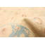 Tapis de couloir en laine de noué à la main New Age Ivoire 3 pi 10 po x 13 pi 8 po Bringhawar Tapis décoratif