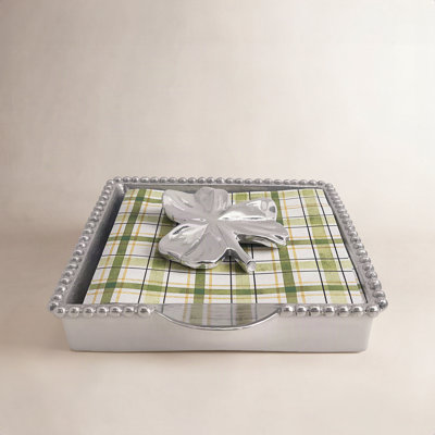 Let's Celebrate Aluminum Napkin Holder