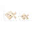 Set Of 2 7/10" Nuptse Objects, Natural