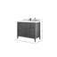 Teck d'Atlanta 42 po X P 22 po De meuble-lavabo simple D Quartz-110360369