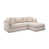 Nevis Ivory Polyester Blend