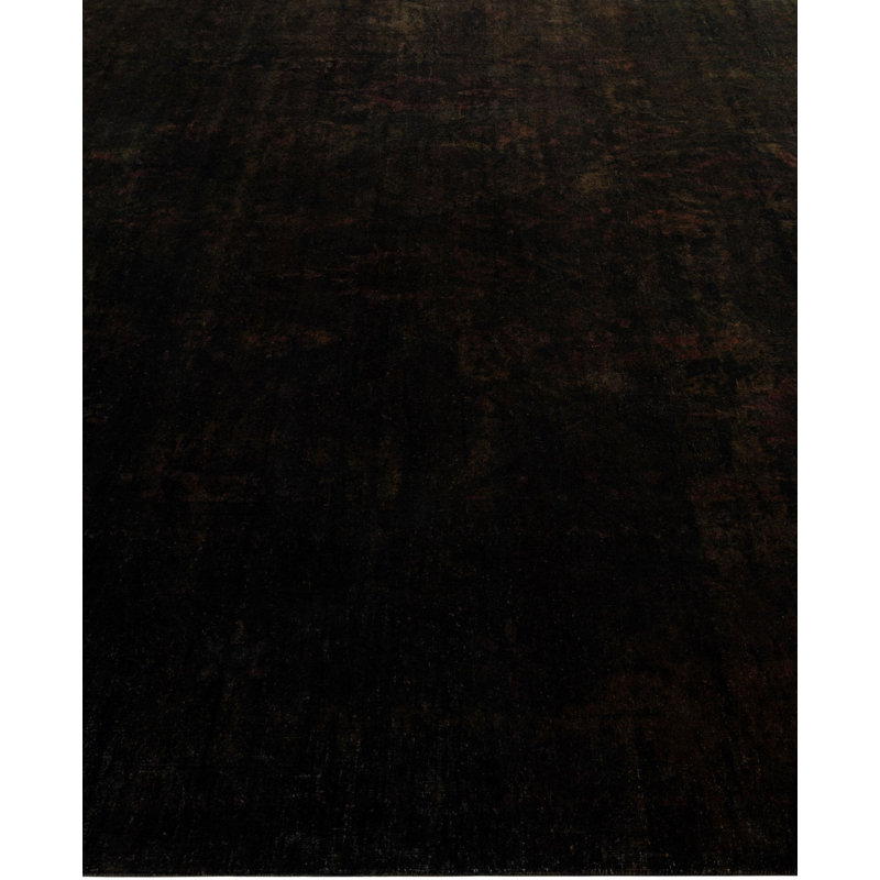 Overdyed One-of-a-Kind 8' 1" X 10' 1" Hand Knotted Area Rug