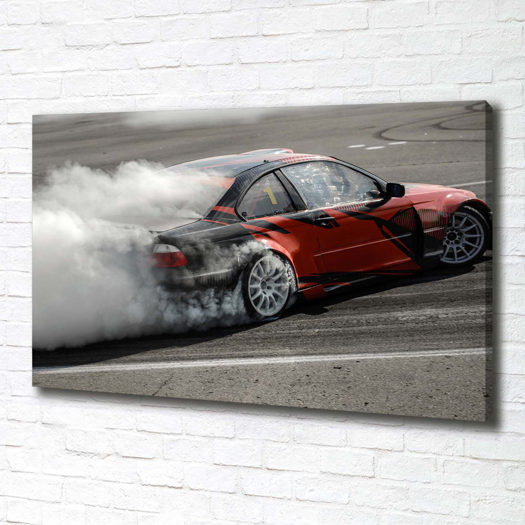 Drift Track - Wrapped Canvas Kunstdrucke