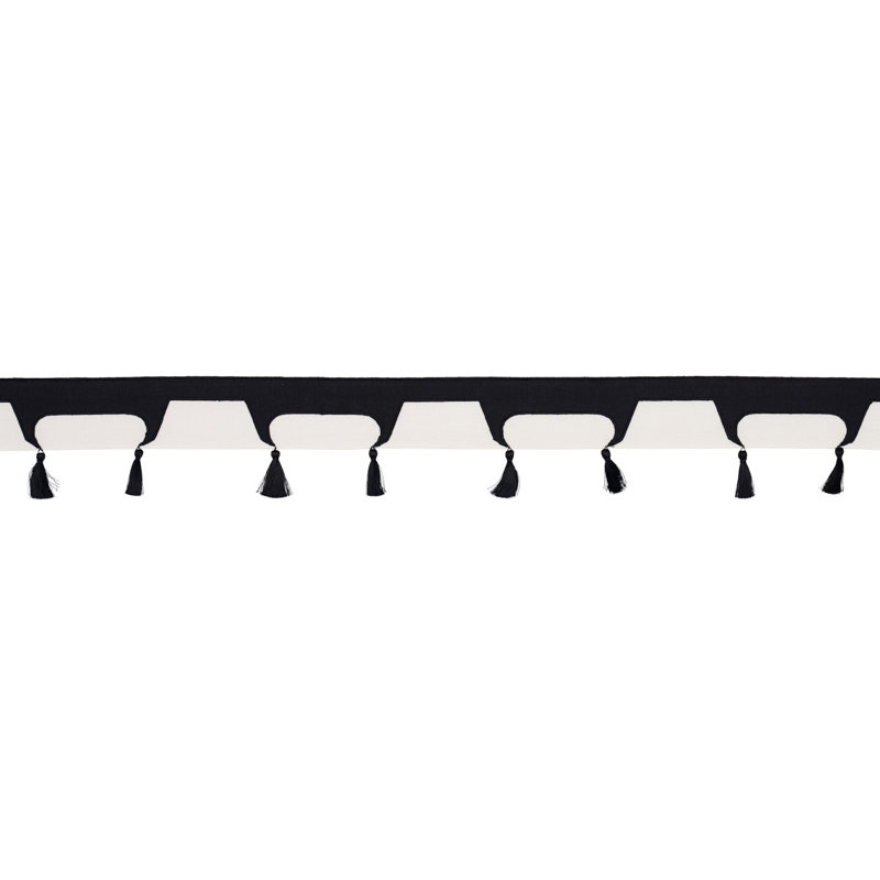 Garniture de pagode Schumacher x David Kaihoi, Noir