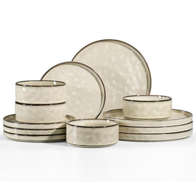 Stoneware Dinnerware - Service for 4