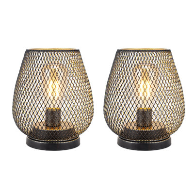 6.7" Battery Powered Outdoor Table Lamp