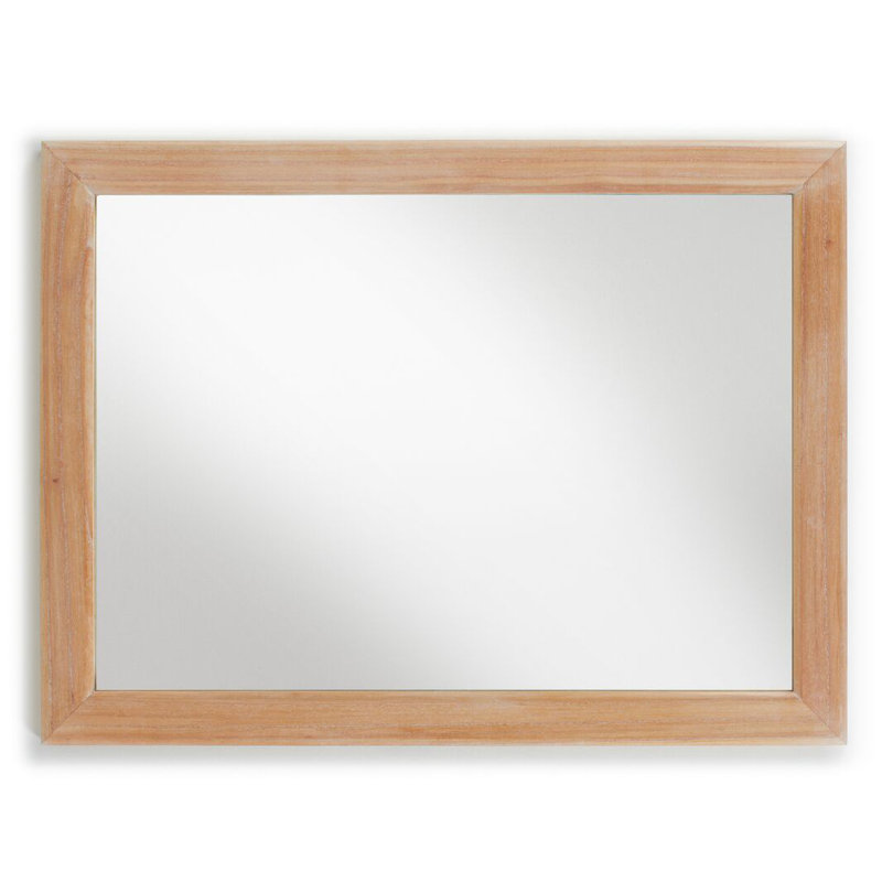 Bromo Wood Wall Mirror, 120cm H