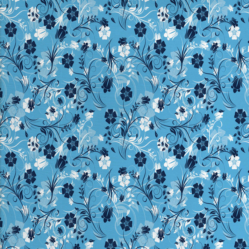 Tissu floral en mélange de tourbillons, l 58 po x L 108 po