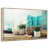 Floating Frame Natural Wood