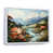 White Floater Framed