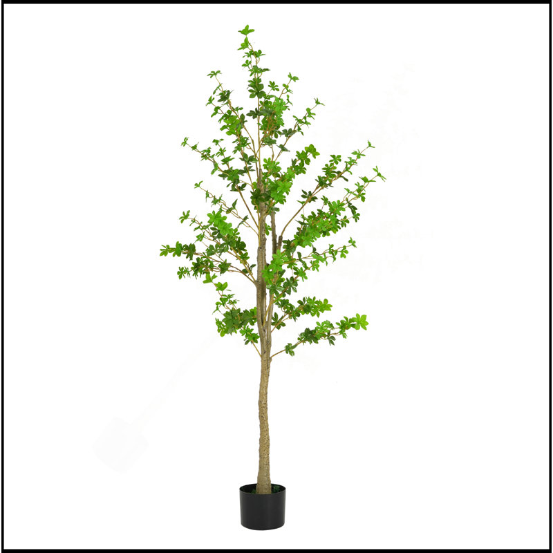 Enkianthus artificiel 76 po avec pot 76 po
