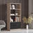 4 Piece Writing Desk Office Set with Bookcase-720029633