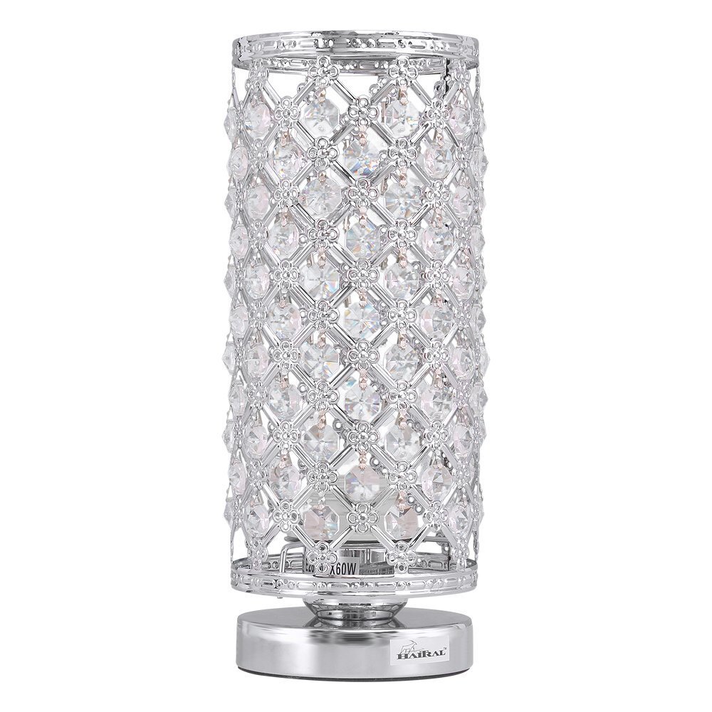 Bty Modern Crystal Table Lamp Bedside Table Bedroom Lamp 